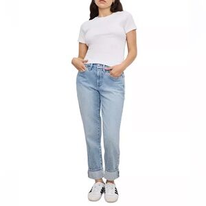 The Weekender Petite High Rise w/dropped Crotch & Tapered Leg Jeans Size 15 NWT